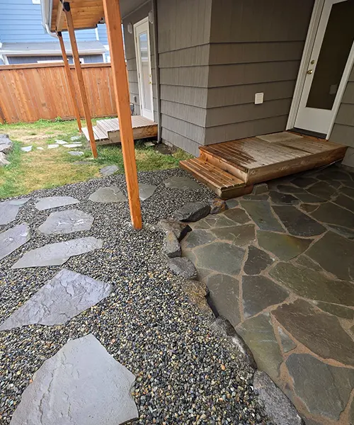 Pensilvanya flagstone Installation in Edmonds 